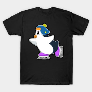 Penguin Ice skating Ice skates T-Shirt